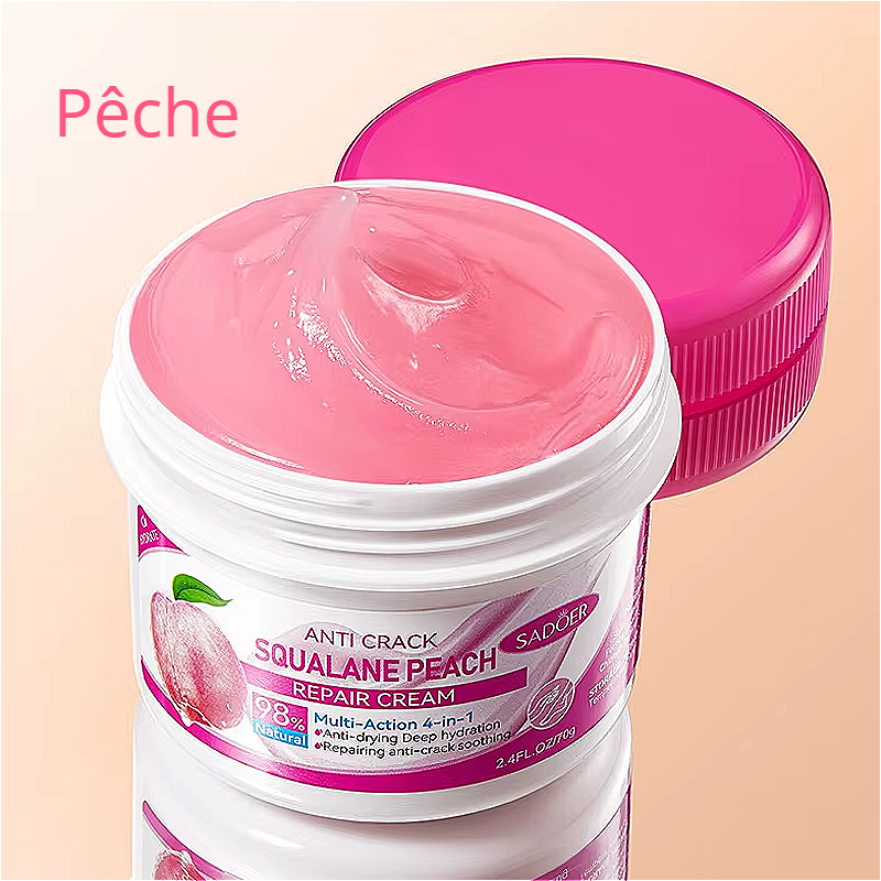 Crème réparation hydratante et masque pour pieds