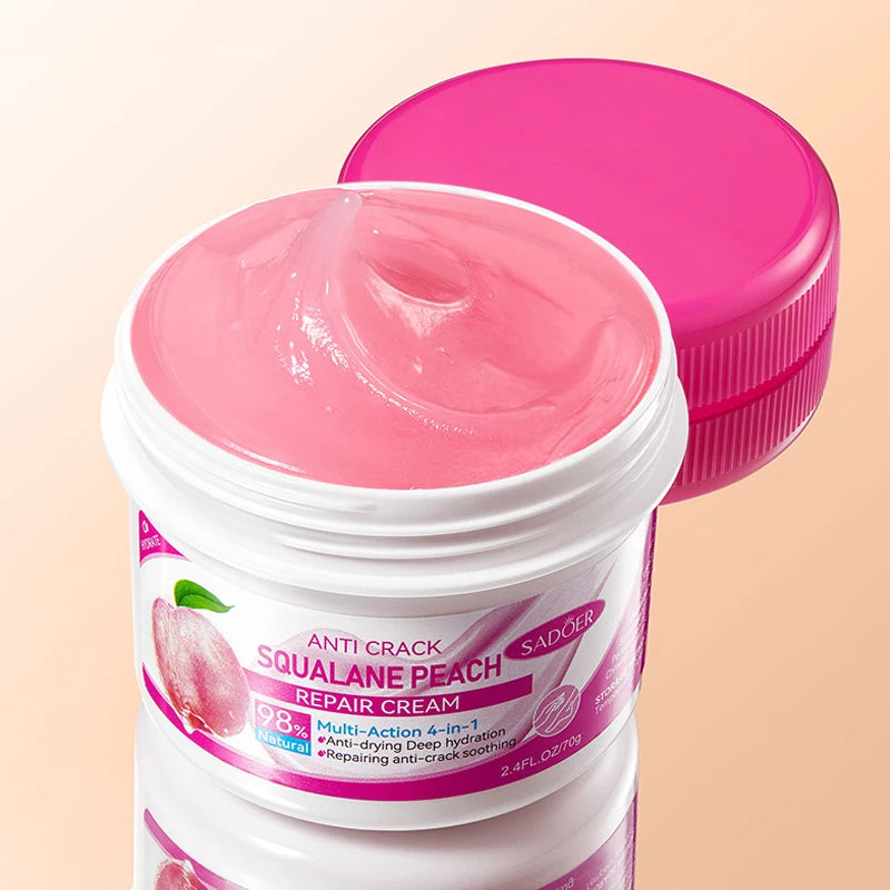 Crème réparation hydratante et masque pour pieds